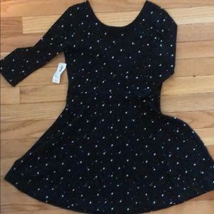 Kids star skater swing dress.